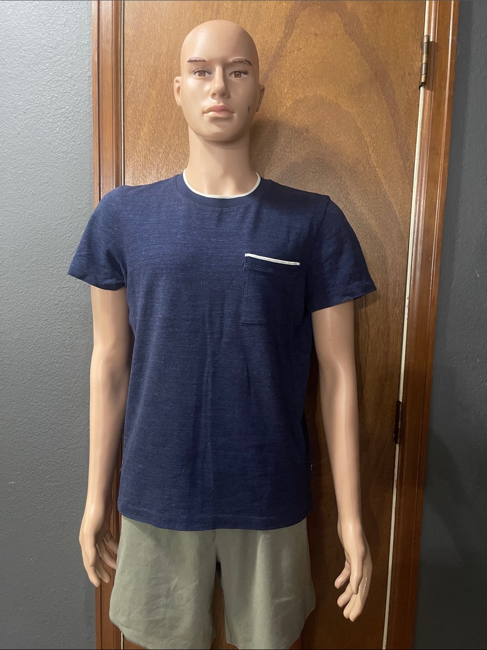 Hugo Boss Short Sleeve T-Shirt -Slim Fit-Size S -Blue